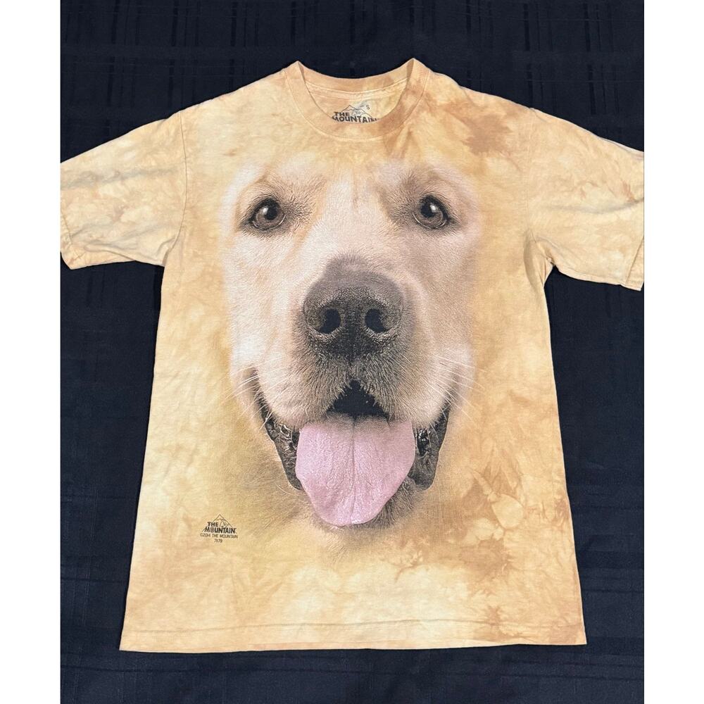 The Mountain Tee 2014 Golden Retriever Dog Face